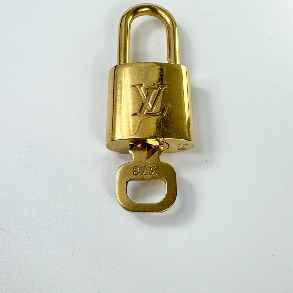 Louis Vuitton Brass Padlock with Key #338 - Picture 4 of 4